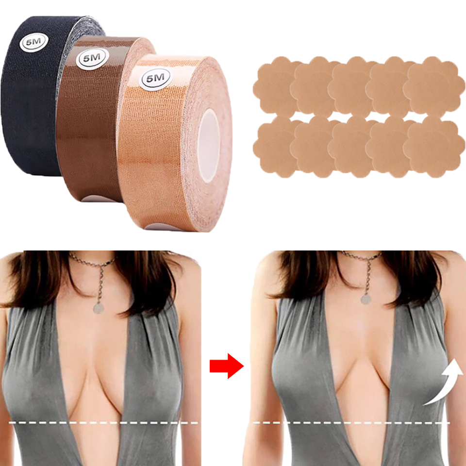Backless Bra Sticky - Nastro invisibile per il sollevamento del