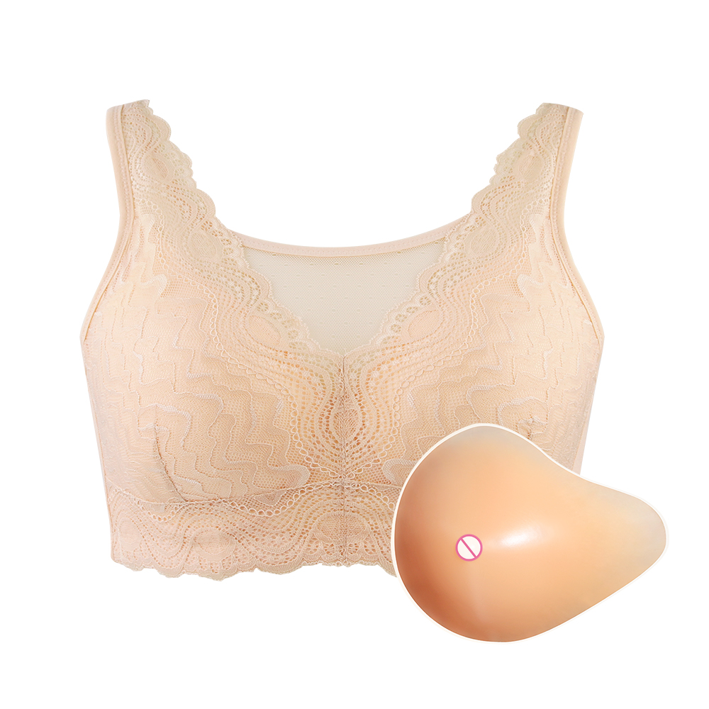 Mastectomy Bra Pocket - Reggiseno per mastectomia con protesi mammaria