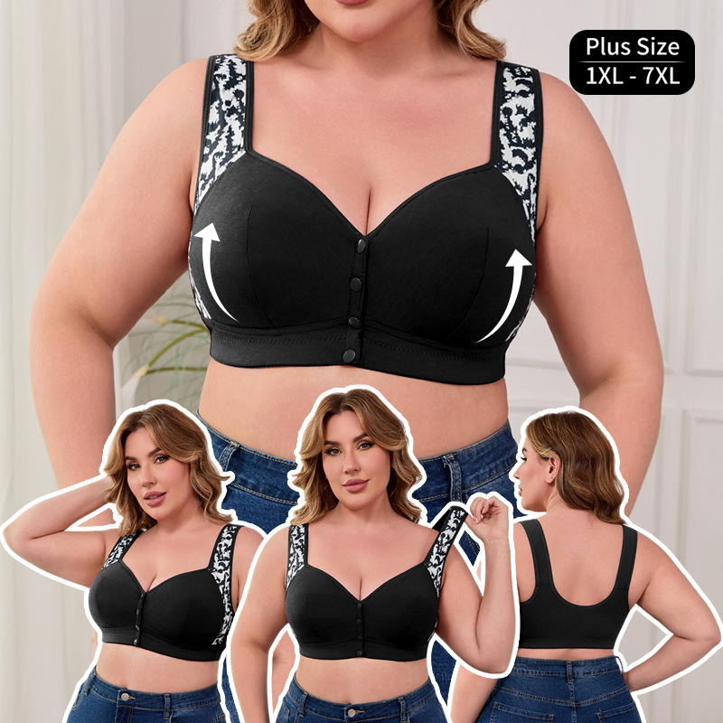 Full Coverage Bra - Reggiseno con Chiusura Frontale Taglie Forti