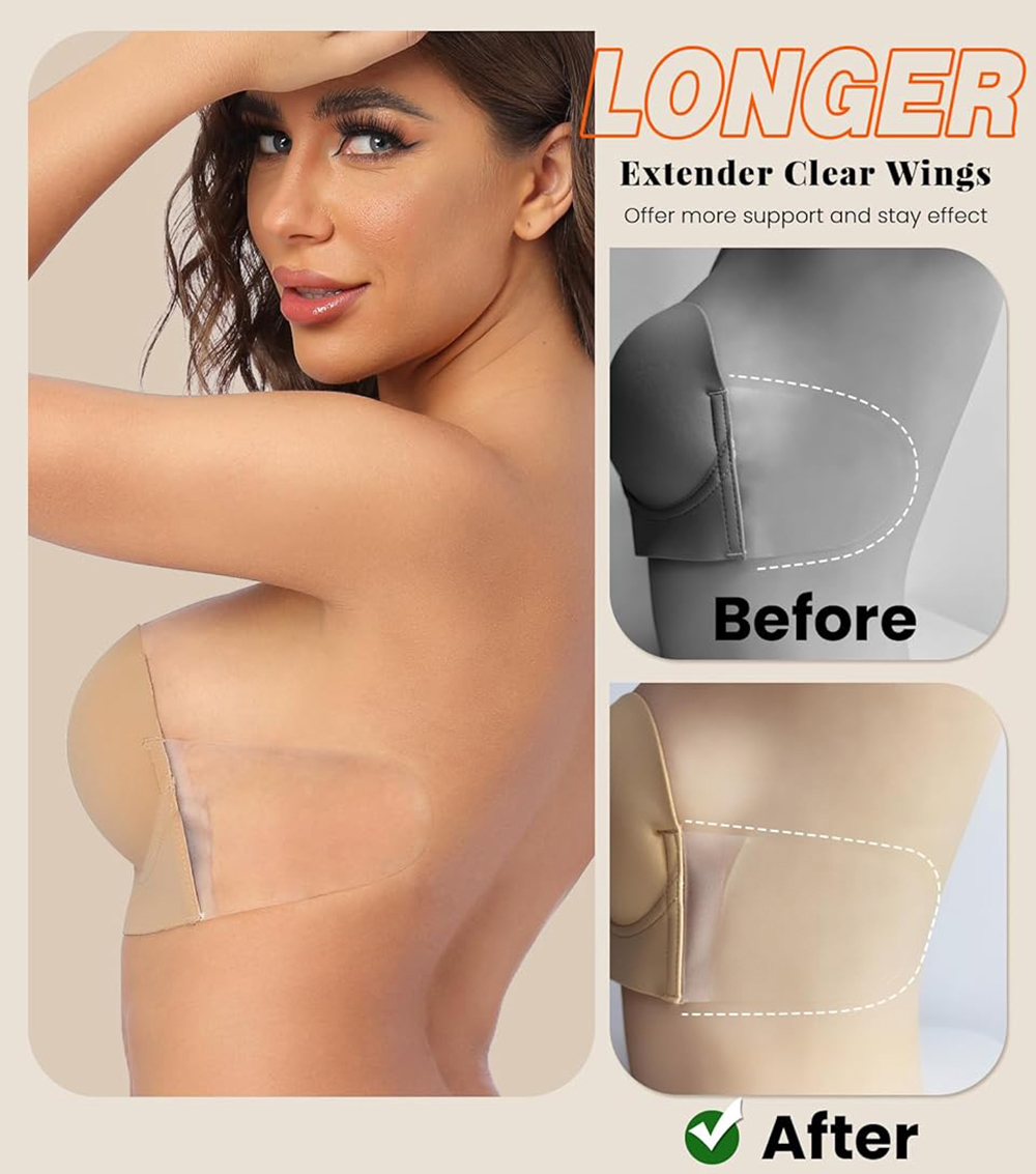 Reggiseno Adesivo Senza Spalli - Backless Bra Sticky recensione e prezzo