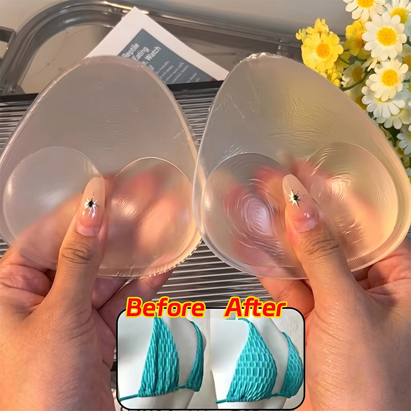 1 paio di eleganti inserti per - Push Up Bra Silicone recensione e prezzo