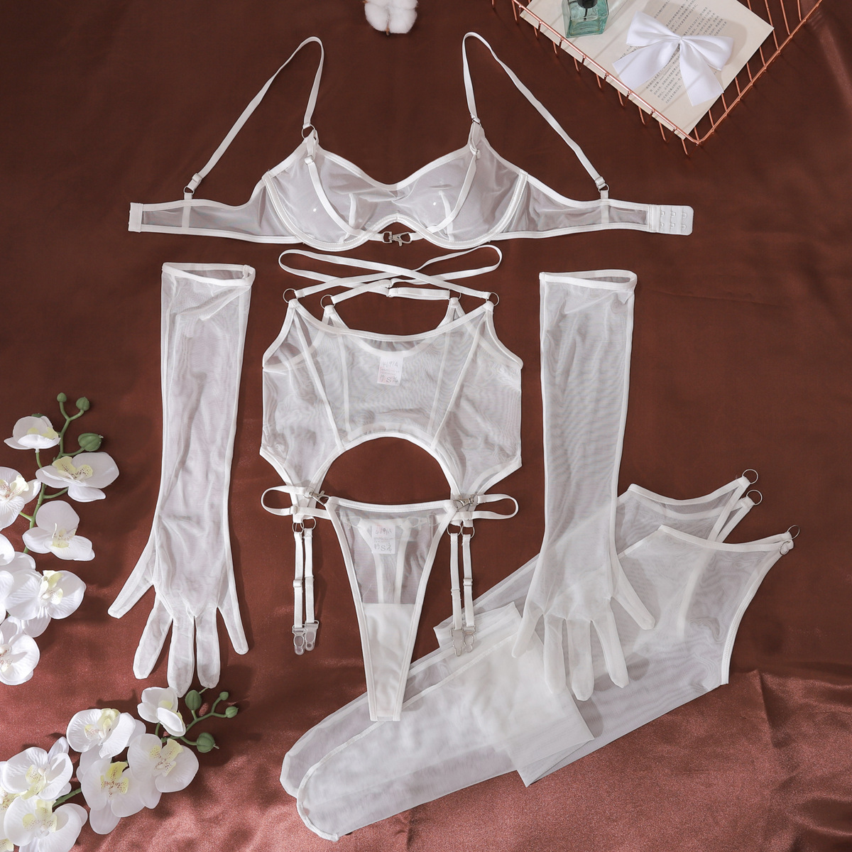 Sexy lingerie in rete traspira - Sheer Mesh Bra recensione e prezzo